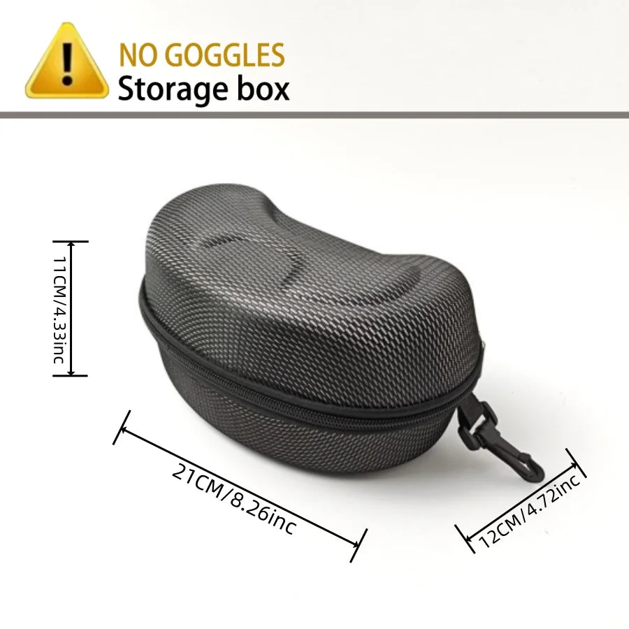Fashion Adult Ski Goggles HD Lenses Skiing Glasses All Day Wear Snow Mountain Sports Snowmobile Snowboard Accessories