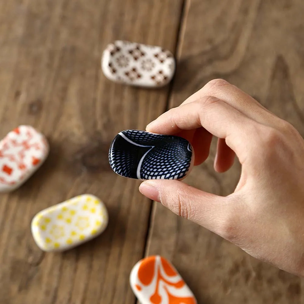 Kitchen Tools Rest Ceramic Tableware Chopsticks Holder Chopsticks Stand Chopsticks Spoon Rack