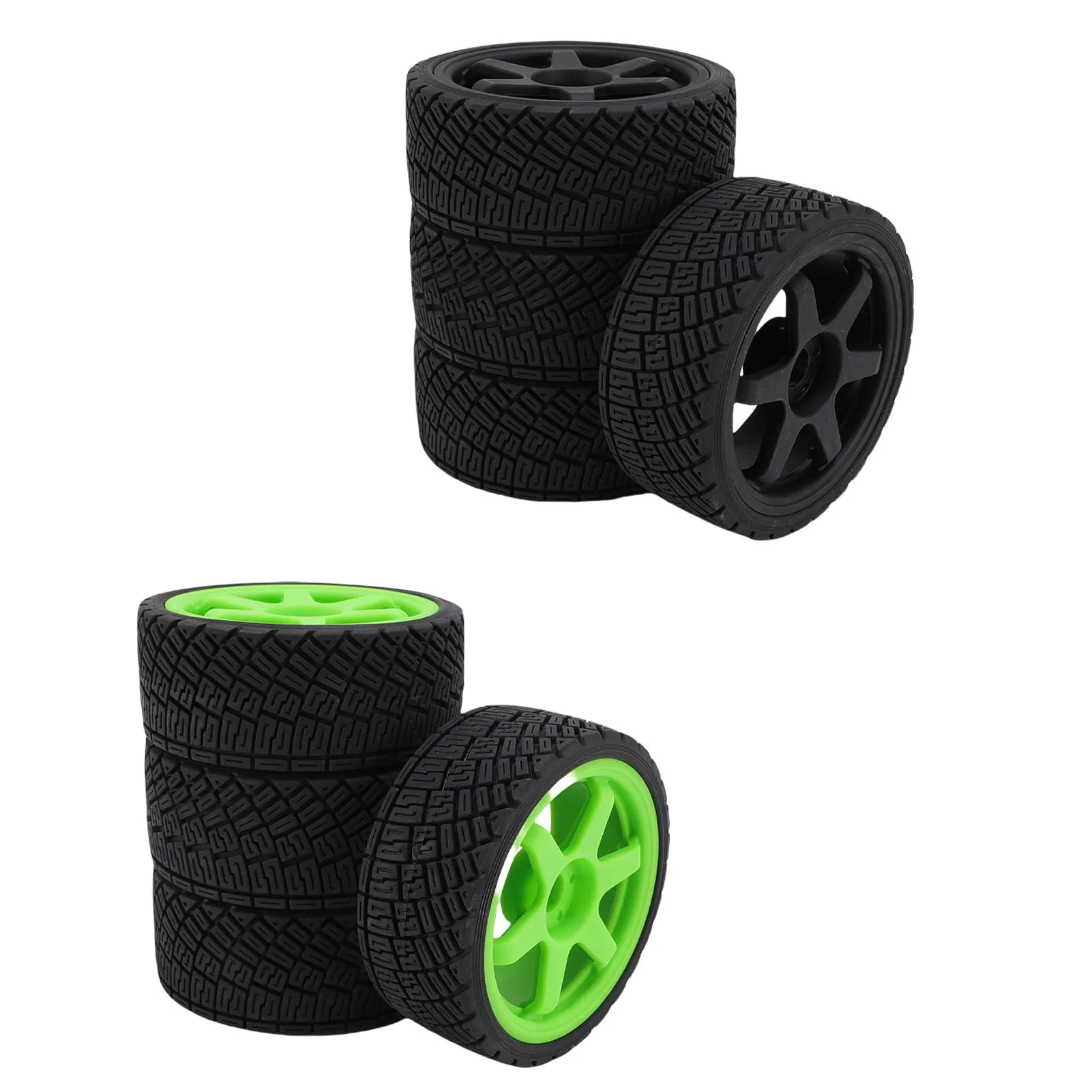 RC  Racing Tyres Excellent Traction Anti Slip 1/7 1/8 RC  Car Tires Wheel Rims Lightweight 17mm for RC  Racing