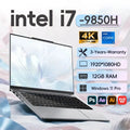 Windows 11 Pro Office Laptops Intel Core i7 9850H 16GB RAM 1TB SSD Gamer Study notebook Computer PC