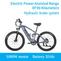 Nathaniel SYR03 E-Bike 1000W Brushless Motor,48V20AH Detachable Battery,27.5" E-Mountain Bike,70KM Range,45KM/h,for Outdoor Ride