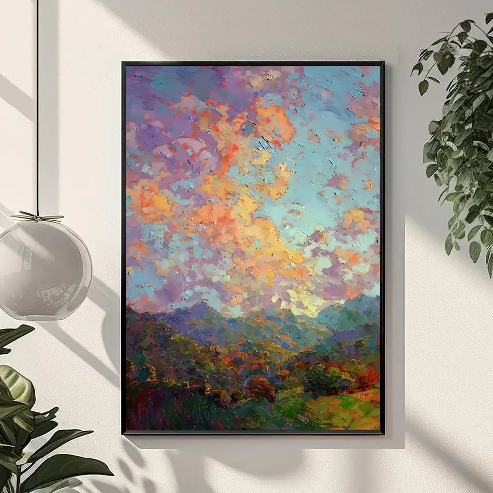 Paint by Numbers For Adult Kit Gorgeous Color Abstract Art Erin Hanson DIY acrylic Oil Painting Canvas by Number Home Decor