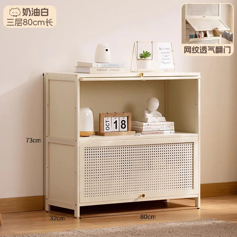 Bay window cabinet Balcony cabinet Shelf with locker Tatami strip cabinet