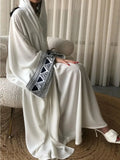 Morocco Kaftan Abayas Eid Muslim Abaya for Women Dubai Dresses Jalabiya Embroidery Ramadan Islam Vestidos Arab Long Robe 2026