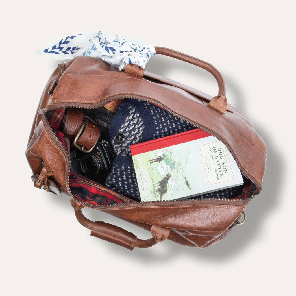 Leather Atticus Shoe Duffle. Ships from USA.