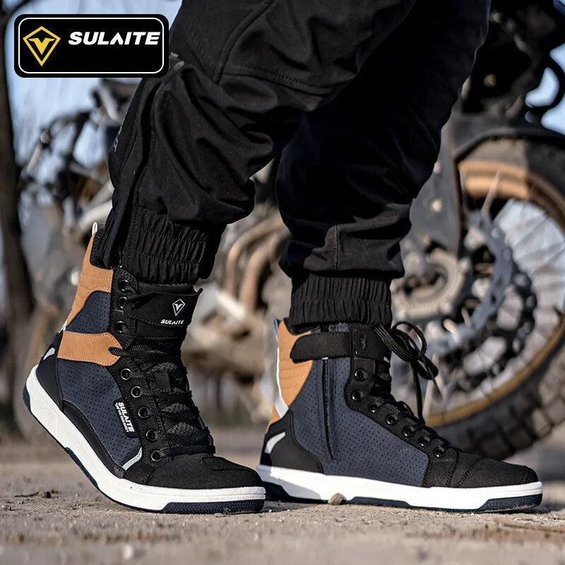 SULAITE™ B1 Motorcycle Riding Shoes. Ships from USA.