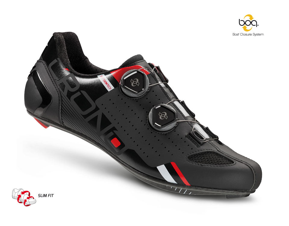 CRONO CR2 Road Cycling Shoes - Black 01. Ships from USA