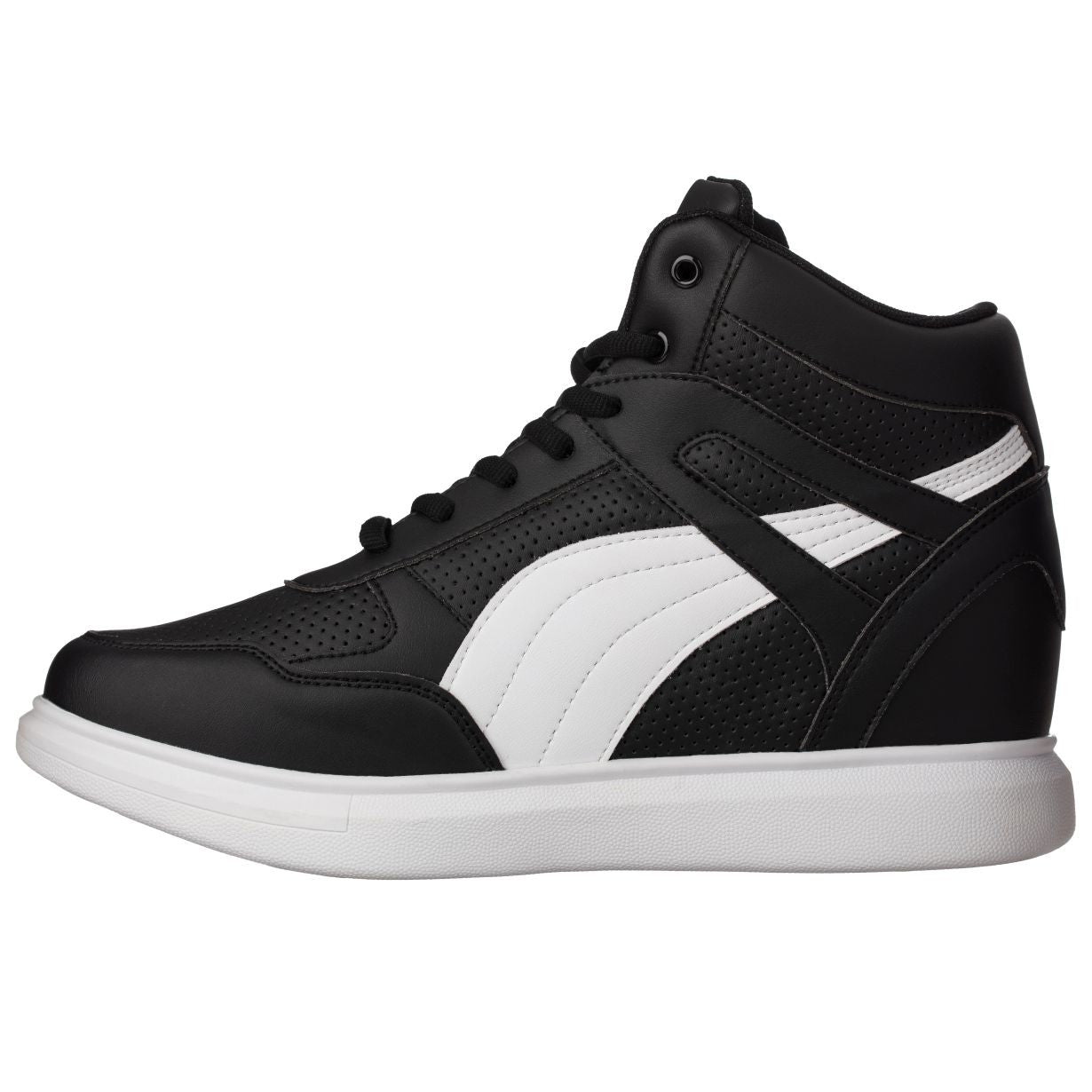 CALTO High-Top Sneaker Elevator Shoes - 3.8 Inches - H71901. Ships from USA.